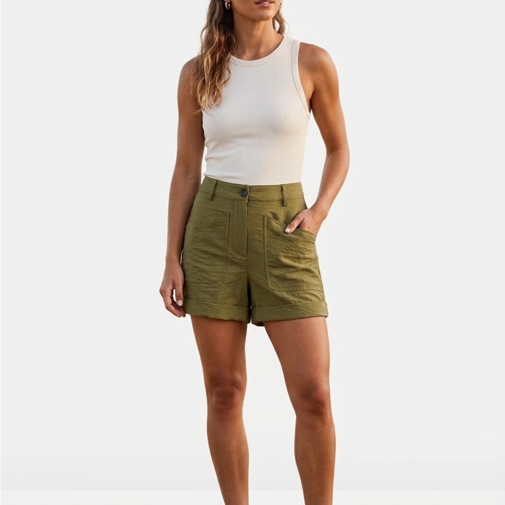 Halogen Patch Pocket Shorts XS